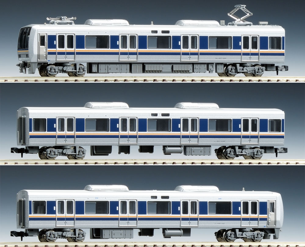 鉄道模型 :: TOMIX（トミックス）_92342_207－1000系 新塗装 増結セット(3両)_AB