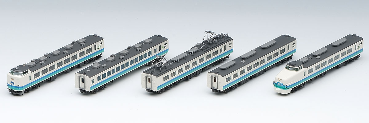 鉄道模型 :: TOMIX（トミックス）_98215_485系 上沼垂色・白鳥基本A+ 