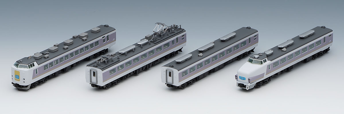 【大阪売り】Tomix 98316 98318　JR485系特急電車(ひたち)基本・増結セット 特急形電車