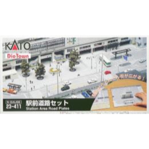KATO 23-411 駅前道路セット② - 鉄道模型