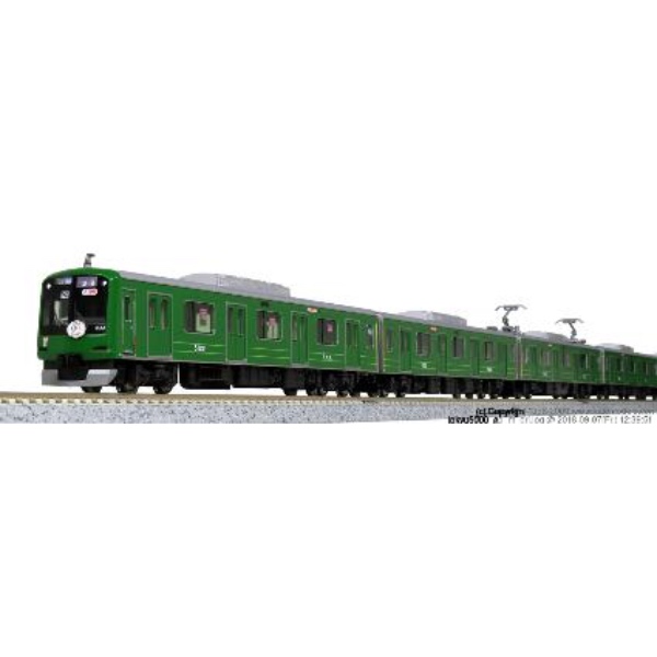 鉄道模型 :: KATO（カトー）_10-1456_東急電鉄東横線5000系青ガエルラッピング 8両特企品_B+